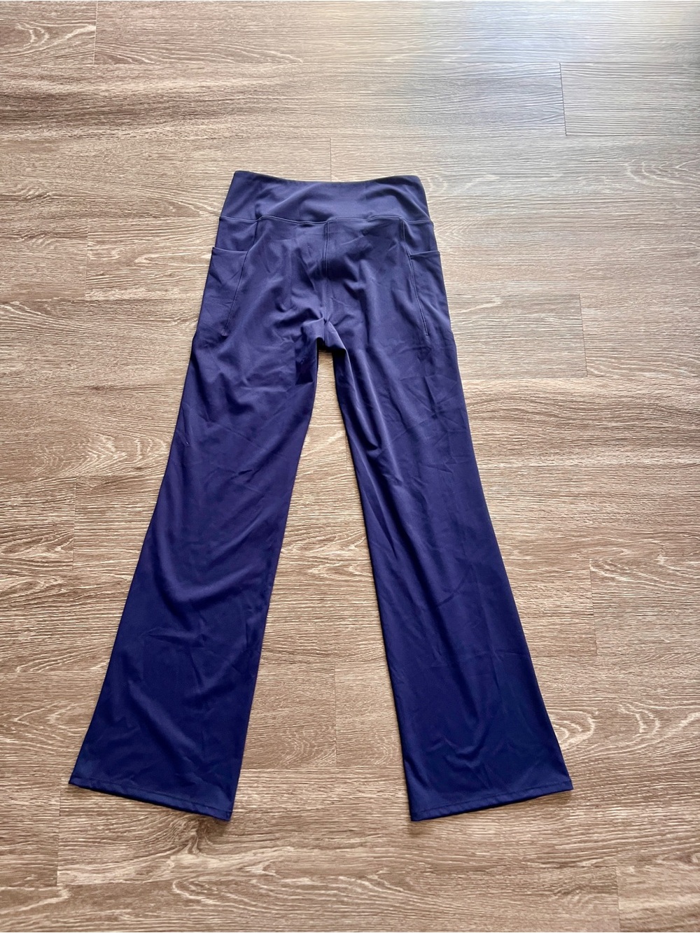 Women's Flare Yoga Pants Navy blue with 2 side Pockets!!!